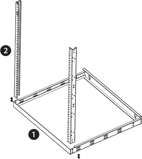 rocstor Y10E041-B1 - Assemble the Rack 1