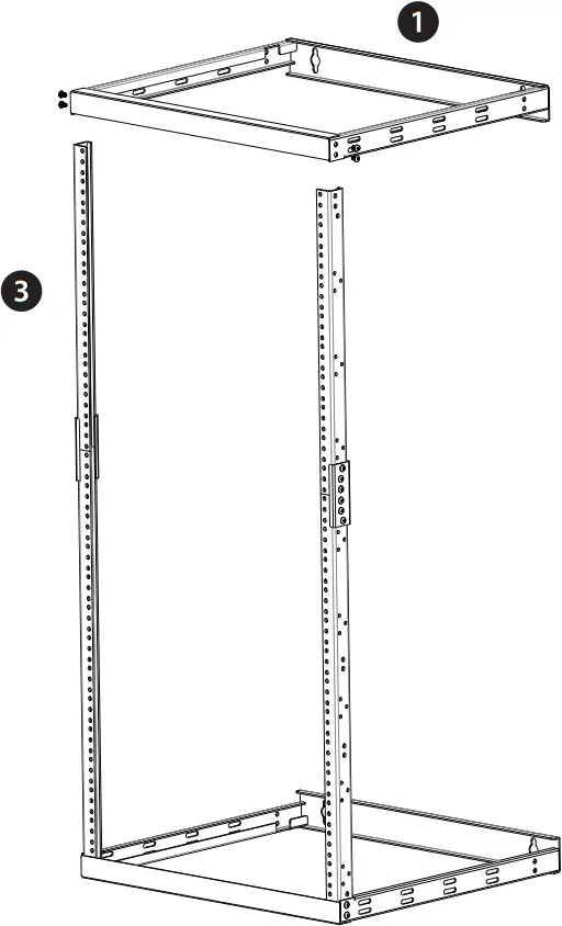 rocstor Y10E041-B1 - Assemble the Rack 3