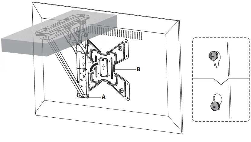 V I V O-MOUNT-E-FD55-W-Electric-Flip-Down-Ceiling-TV-Mount-fig-10