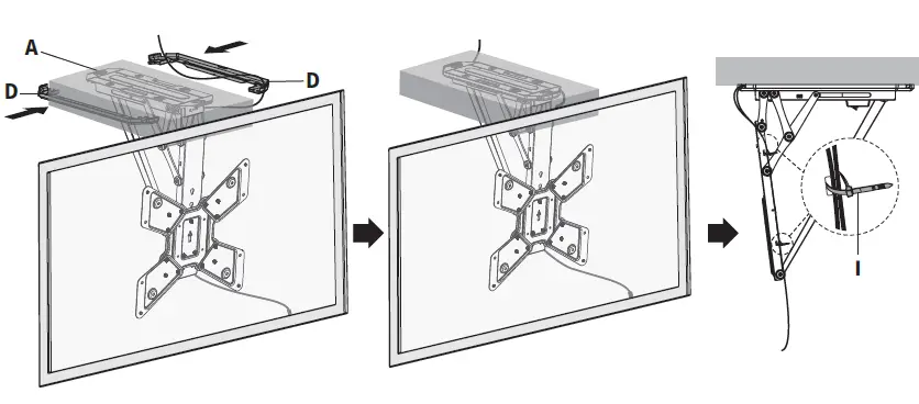 V I V O-MOUNT-E-FD55-W-Electric-Flip-Down-Ceiling-TV-Mount-fig-10