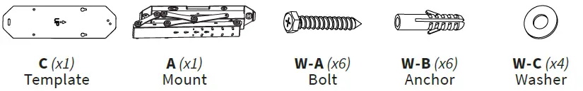 V I V O-MOUNT-E-FD55-W-Electric-Flip-Down-Ceiling-TV-Mount-fig-6