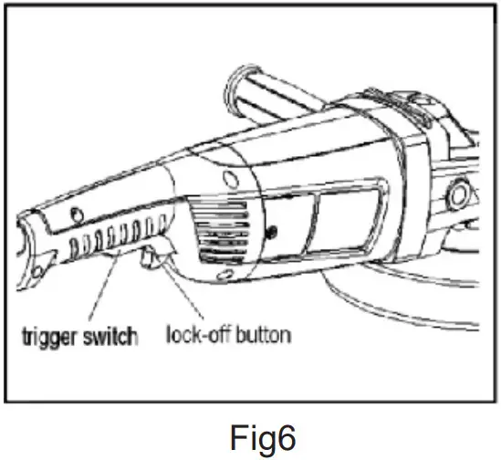 DiamaPro SYSTEMS HGX 7 7 Inch Angle Grinder - DESCRIPTION 6