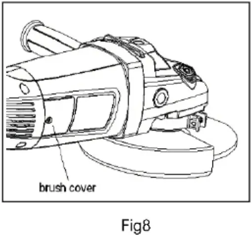 DiamaPro SYSTEMS HGX 7 7 Inch Angle Grinder - DESCRIPTION 8