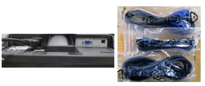 LG 17MB15TP-B Computer Monitor - 3. Power cor