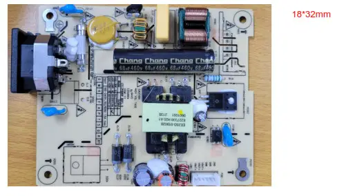 LG 17MB15TP-B Computer Monitor - Capacitors