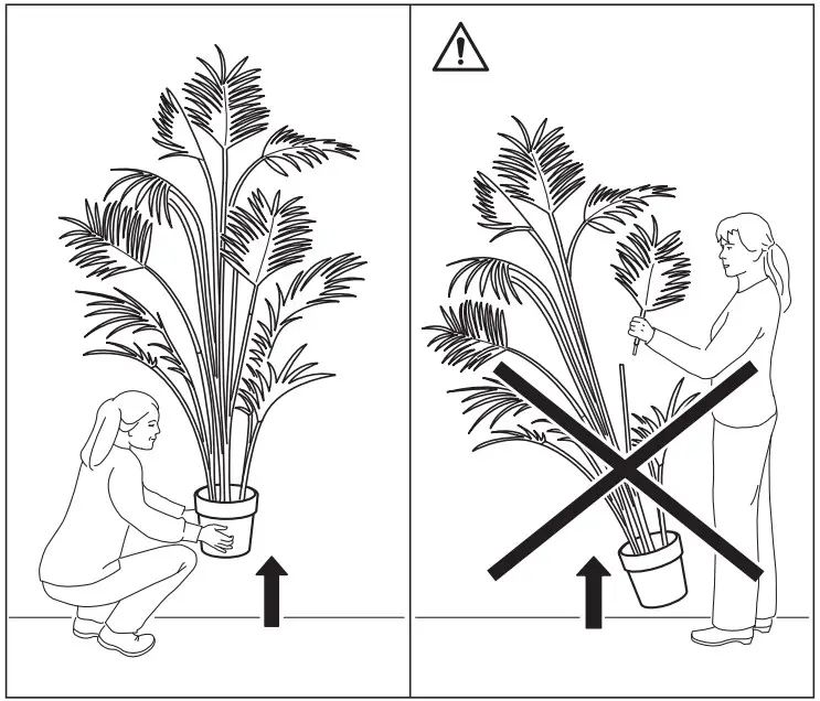 IKEA AA 2351208 1 2 FEJKA Potted Artificial Indoor Outdoor Palm - Figure 3
