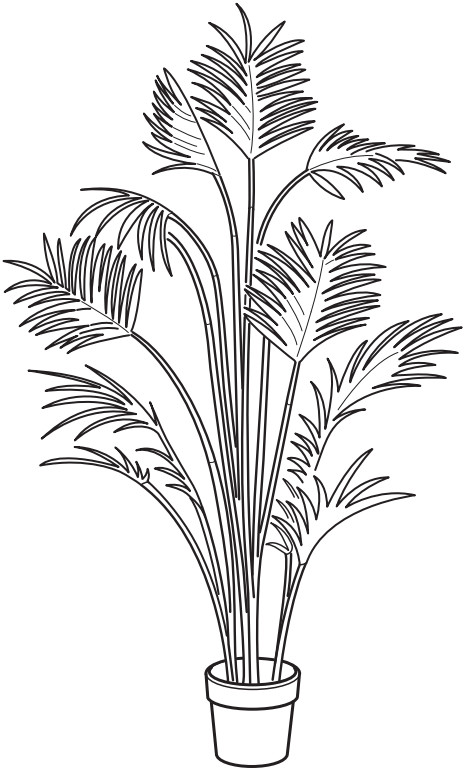 IKEA AA 2351208 1 2 FEJKA Potted Artificial Indoor Outdoor Palm