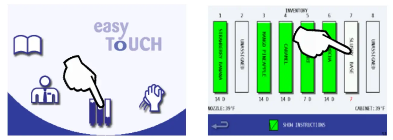 Mr7 Screen Instructions