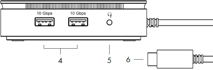 ICY -BOX- IB-DK408-C41 -Mobile -USB4- Notebook -DockingStation - 02