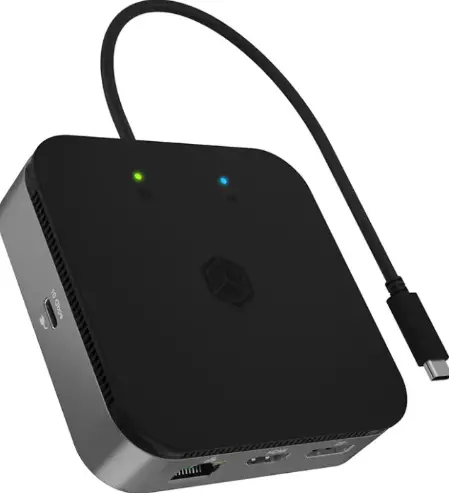 ICY -BOX- IB-DK408-C41 -Mobile -USB4- Notebook -DockingStation - product image