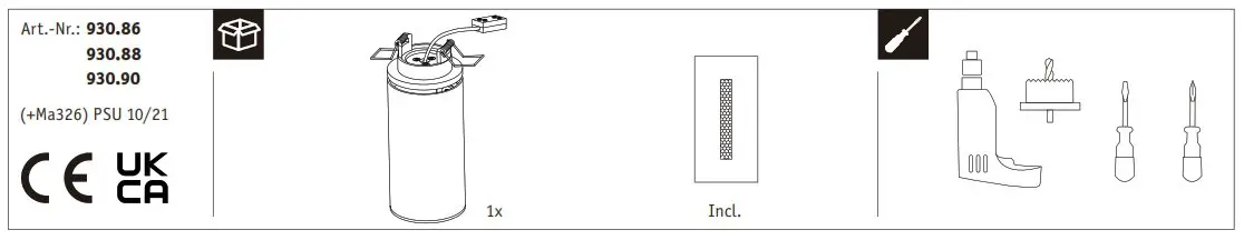 Paulmann 930 86 LED Recessed Light - Product Overview 1