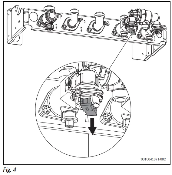 BOSCH Condens 8300i W Wall Mounted Gas Condensing Boiler - fig 1