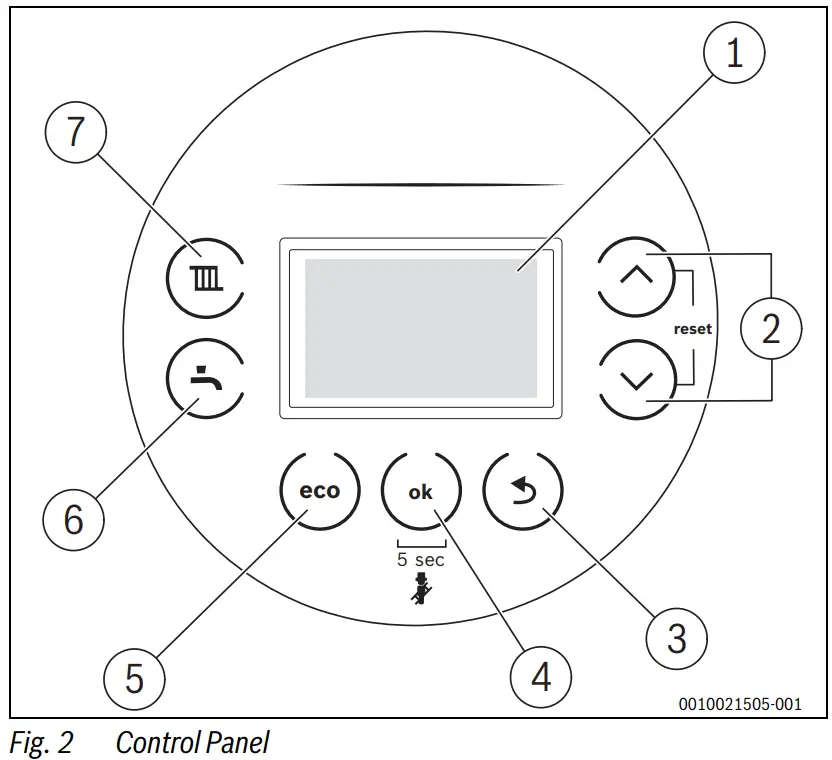 BOSCH Condens 8300i W Wall Mounted Gas Condensing Boiler - fig 3