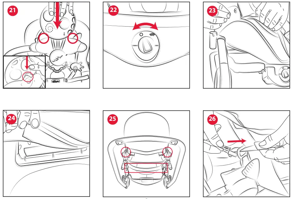 Chicco 00079652390000 Balloon Baby Bouncer - Fig 6