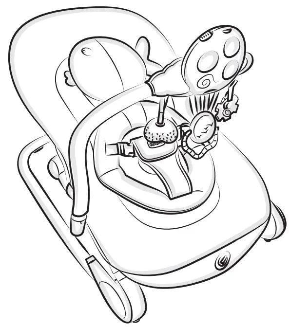 Chicco 00079652390000 Balloon Baby Bouncer