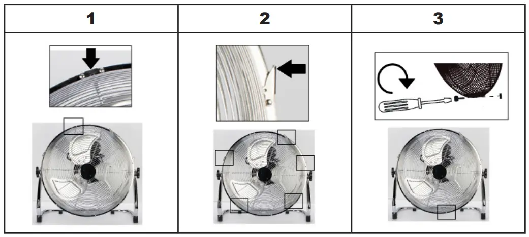 Ardes AR5C40B Floor Fan - fig 3