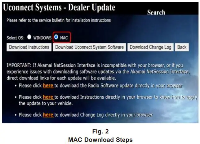 STELLANTIS UAQ Radio Software Level Screen User Manual - Fig. 2