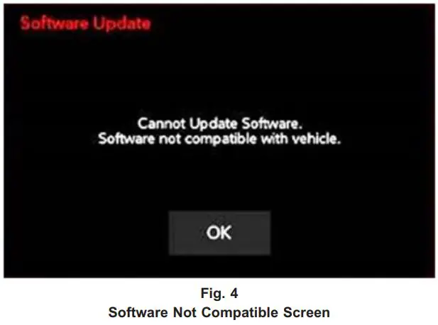 STELLANTIS UAQ Radio Software Level Screen User Manual - Fig. 4