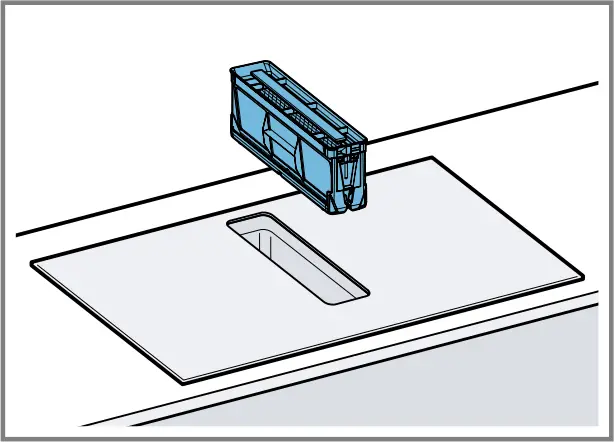 BOSCH PIE8..B15 - Changing the odour filter 1