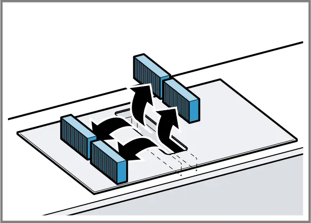 BOSCH PIE8..B15 - Changing the odour filter 2