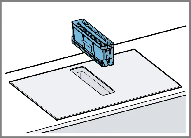 BOSCH PIE8..B15 - Changing the odour filter 5