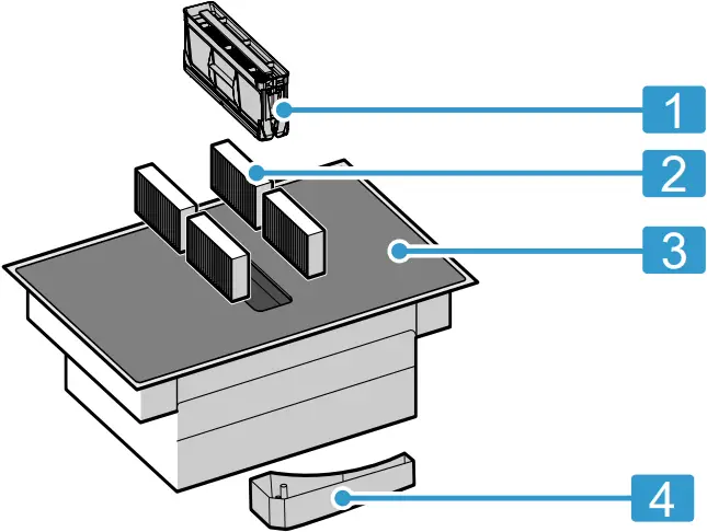 BOSCH PIE8..B15 - Components to be cleaned or replaced