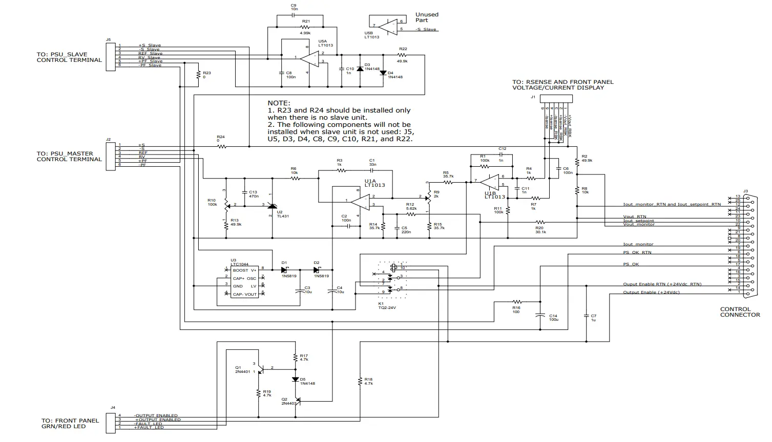KEPCO 26372 Eight Output Power Assembly - PARTS LIST 3