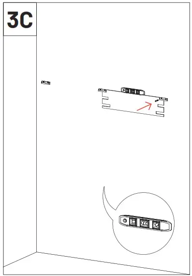 VICOUSTIC DC3 Multifuser Black - Installation up to three panels 2