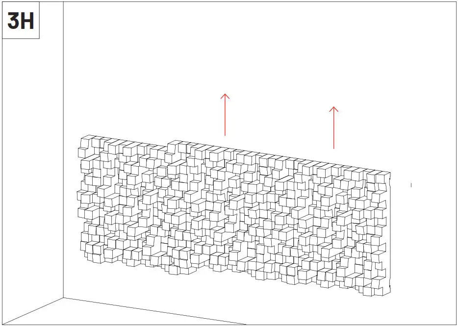 VICOUSTIC DC3 Multifuser Black - Installation up to three panels 7