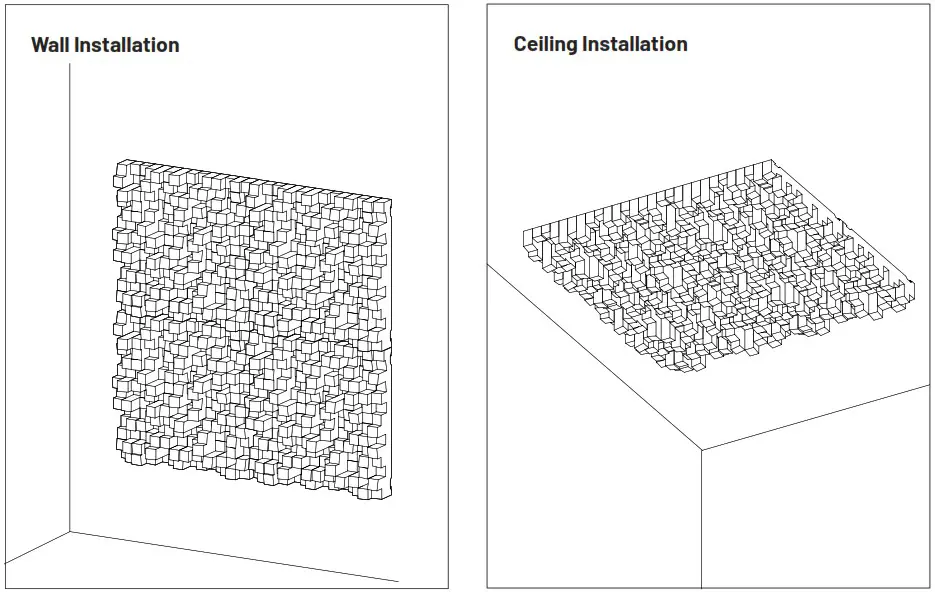 VICOUSTIC DC3 Multifuser Black - MATERIAL NEEDED 2