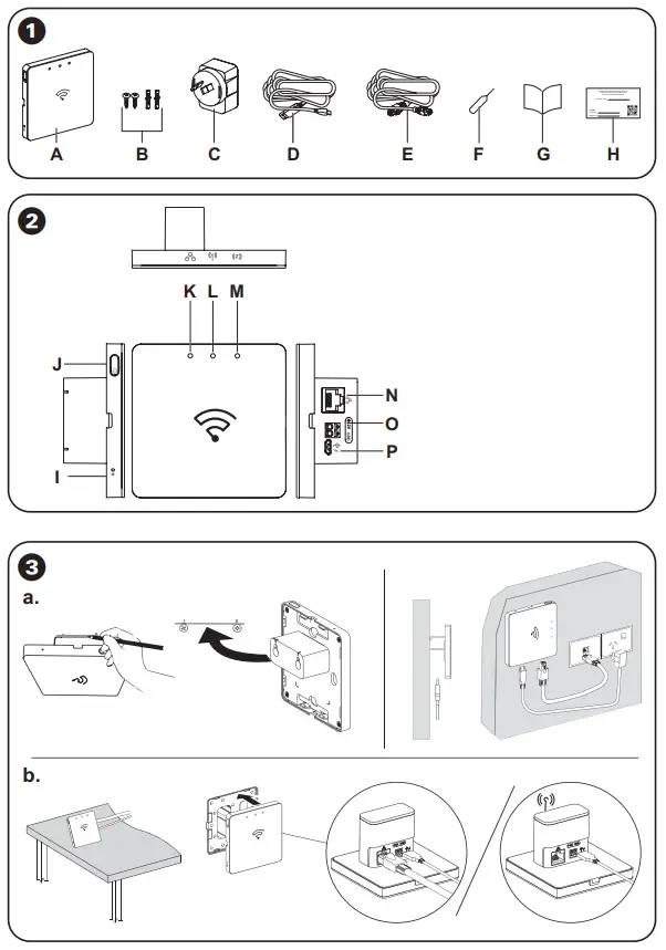 Wiser CLP501902 Hub Zigbee to IP Network - fig1