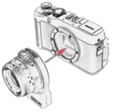 FOTODIOX LM FXRF PRN Autofocus Lens Mount Adapter - Lens Assembly