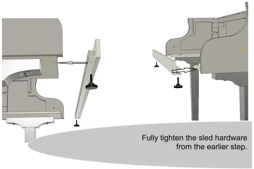 Keyhole 50 TurnKey Piano Shell - instructions 3