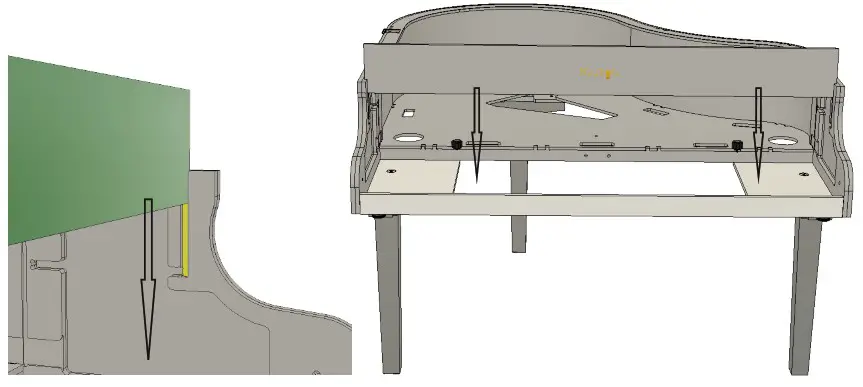 Keyhole 50 TurnKey Piano Shell - instructions 4