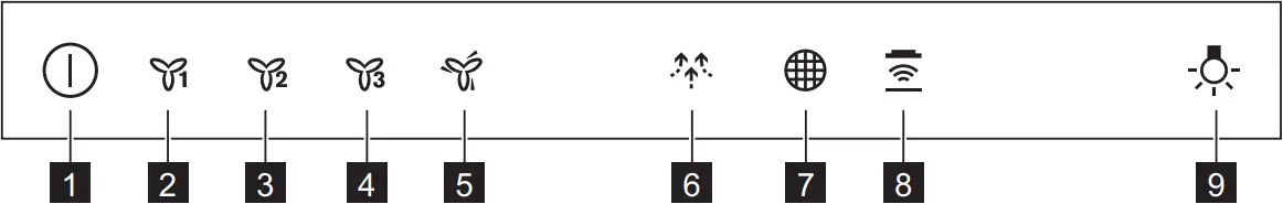 Electrolux LFV619K Cooker Hood a1