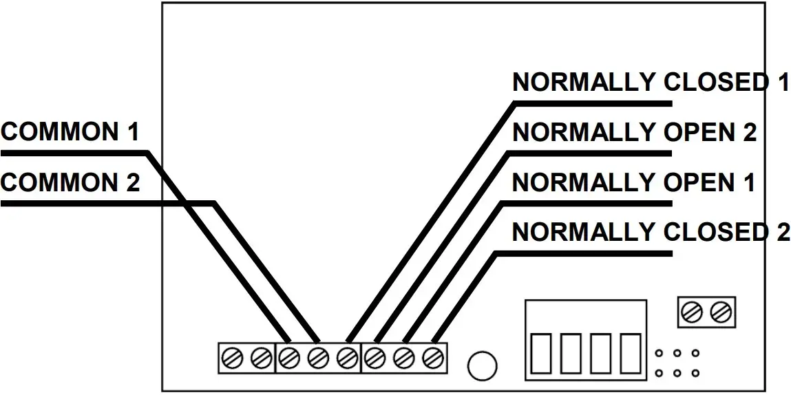 Relay connection scheme