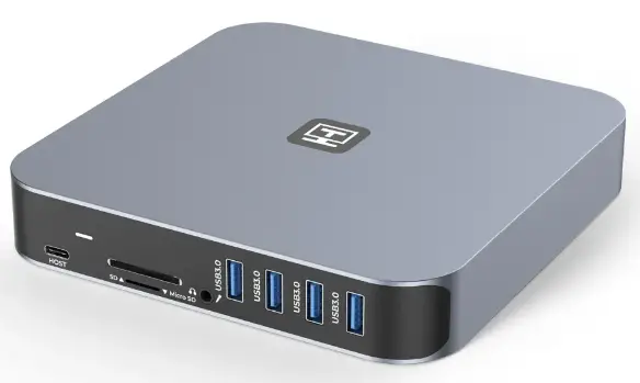 TOBENONE-UDS015D-Silver-USB-C-Triple-Display-Docking-Station-fig-1