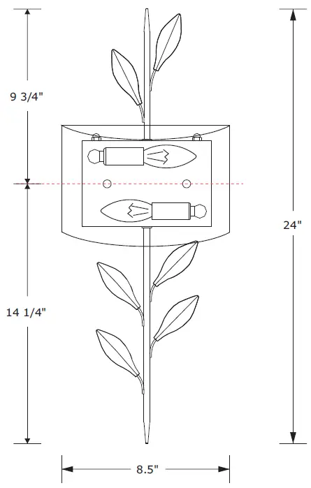 CRYSTORAMA-501-EB-Two-Light-Wall-Mount-fig-2