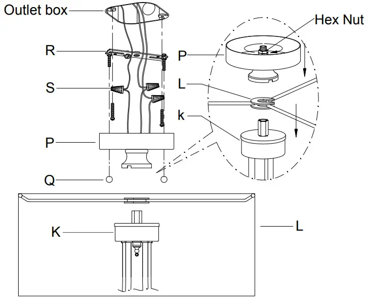 CRYSTORAMA 6623 VG CL MWP Othello Three Light Chandelier - For Ceiling