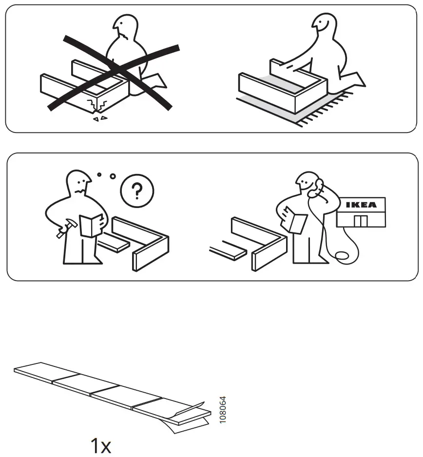 IKEA 802.953.00 BESTÅ TV Top Panel for TV - fig 1