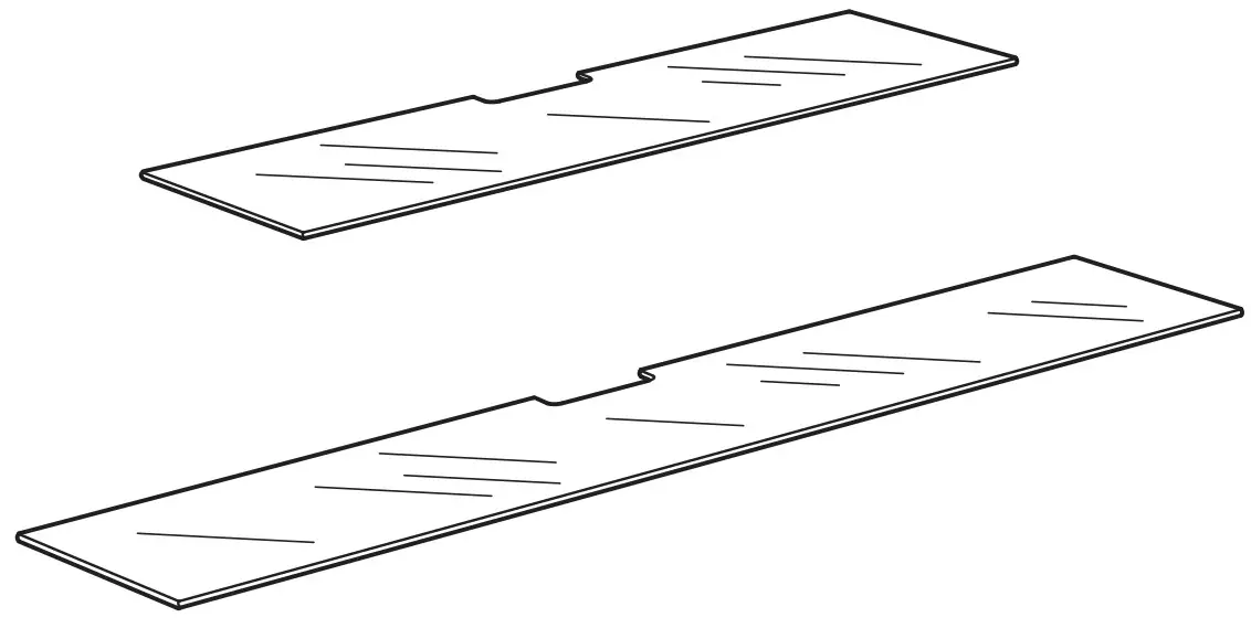 IKEA 802.953.00 BESTÅ TV Top Panel for TV
