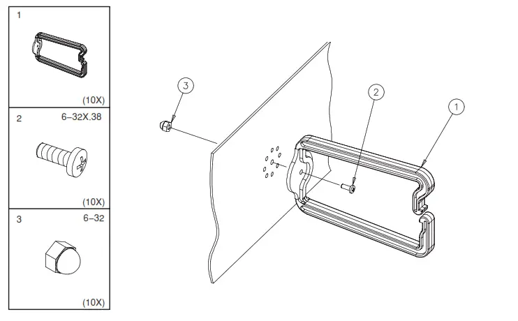 nVent ECM3DR10 Ring Cable - Fig1