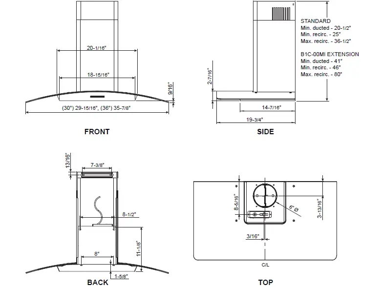ALLBERT-LEE-RH01230AG-Custom-Glass-Canopy-Wall-Hood-7