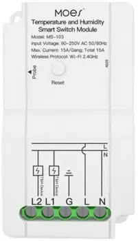 tuya MS-103 Temperature and Humidity Smart Switch Module