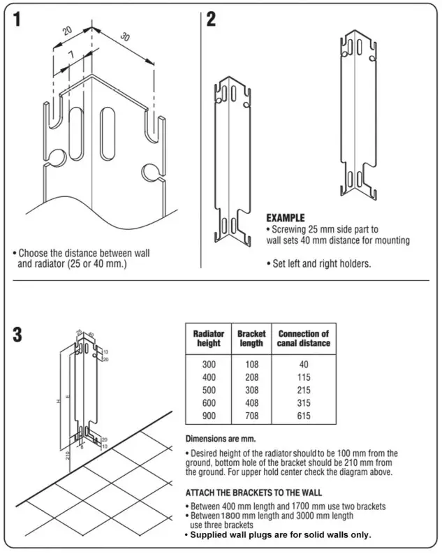 Eastbrook TYPE 11 Compact Panel Radiator - overview 1