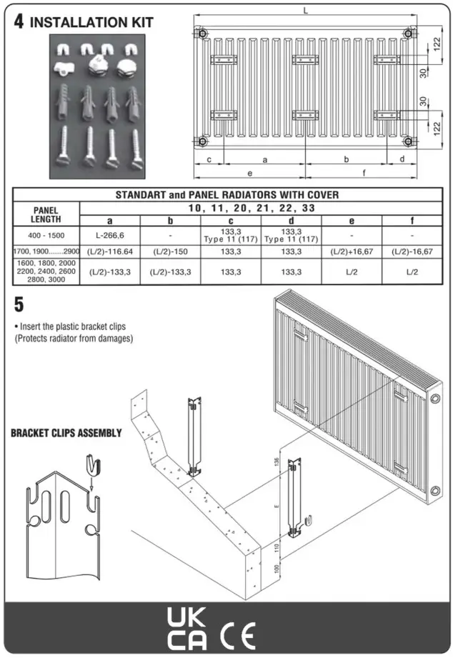 Eastbrook TYPE 11 Compact Panel Radiator - overview 2