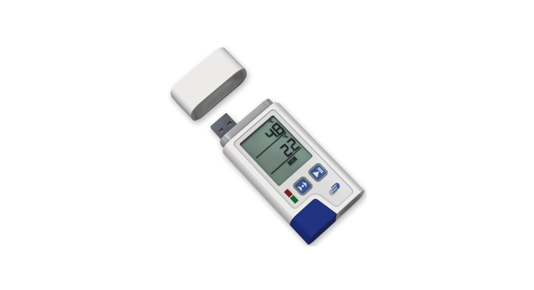 Dostmann Log200 Pdf-data Logger With Display For Temperature Instruction Manual