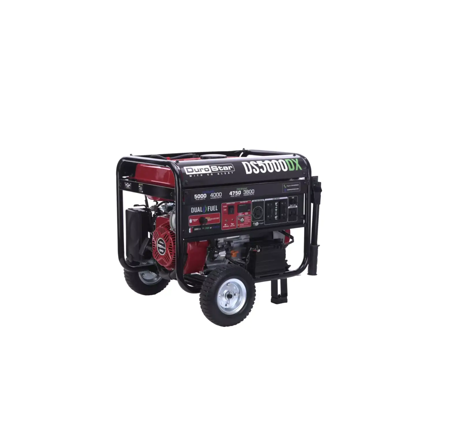 Durostar Ds5000dx 5000w Dual Fuel Generator User Guide