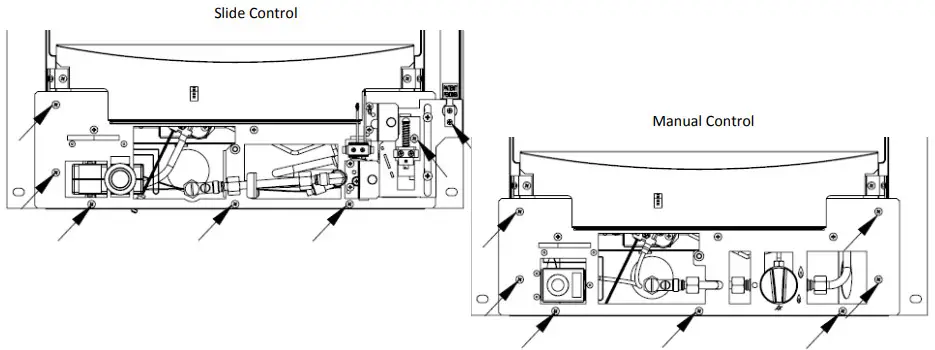 bemodern BM-05XXX1 Full Depth HE Gas Fire - Contolar