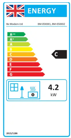 bemodern BM-05XXX1 Full Depth HE Gas Fire - icon3